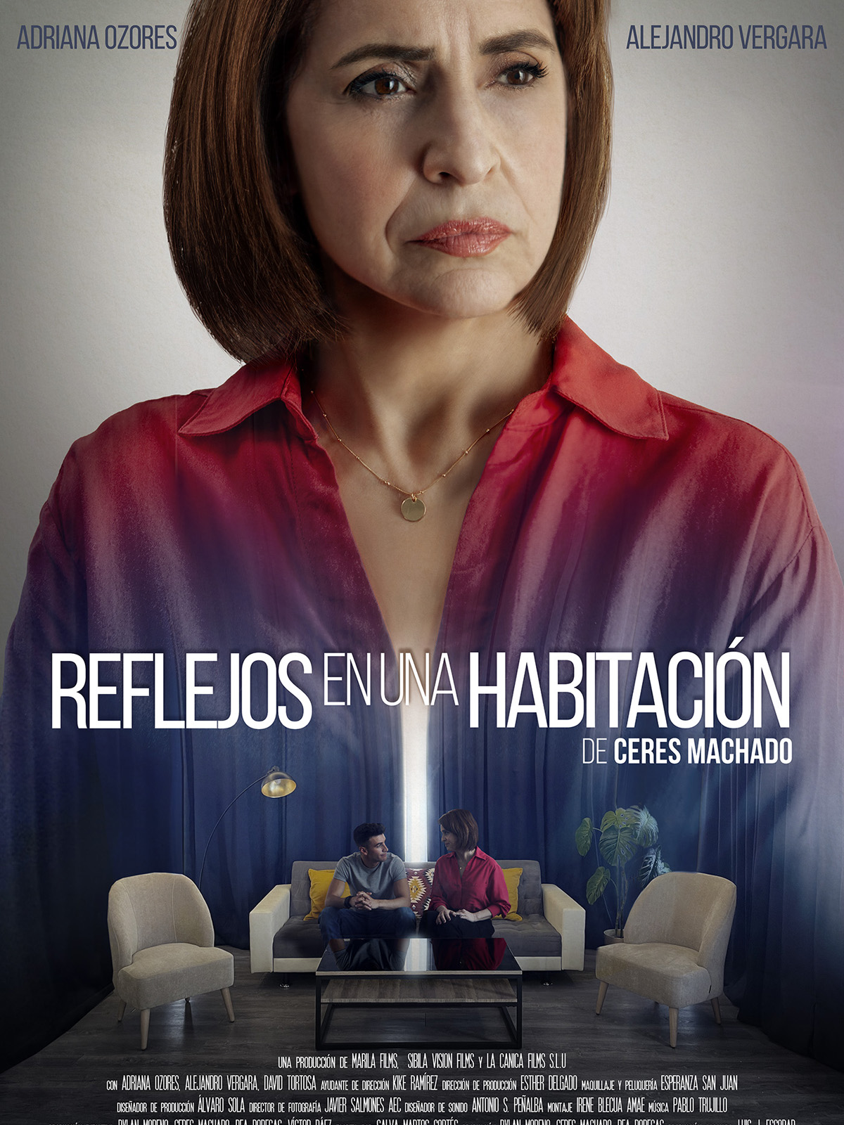 Póster de Reflejos en una habitación Póster de Reflejos en una habitación