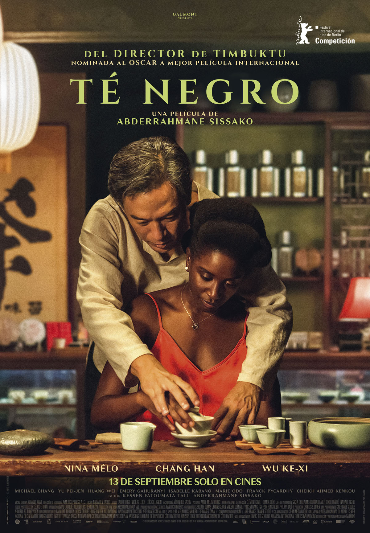 Póster de Té negro