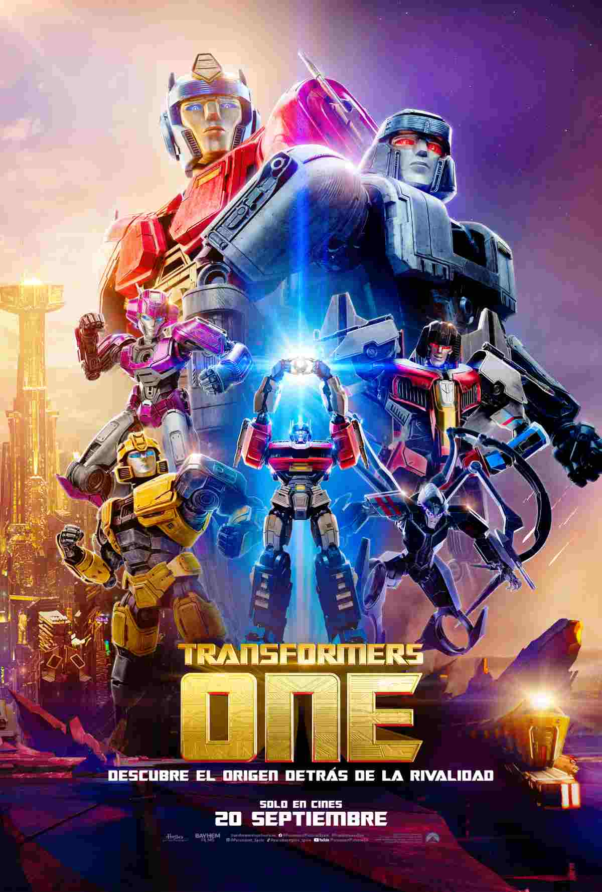 Póster de Transformers One