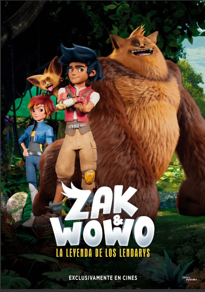 Póster de Zak y Wowo: La leyenda de los Lendarys