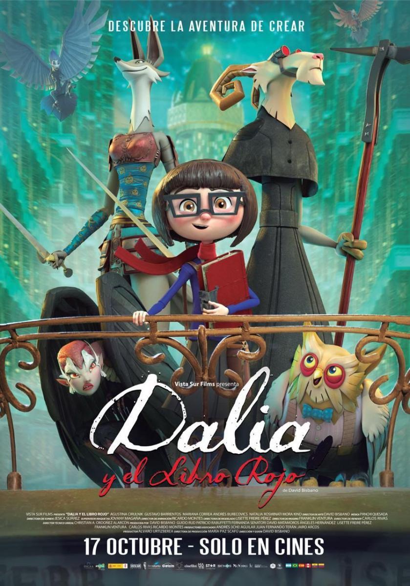 Póster de Dalia y el Libro Rojo