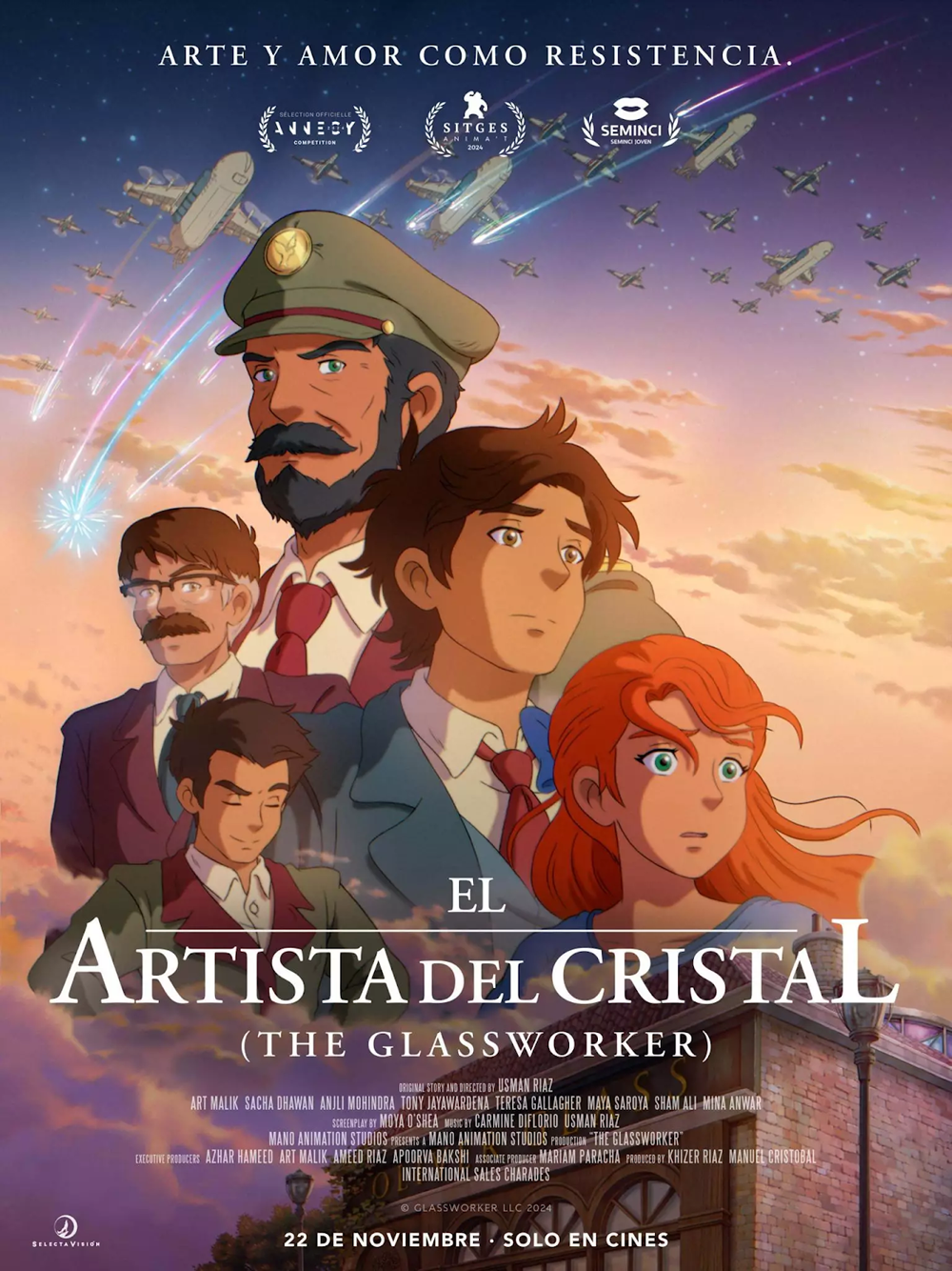 Póster de El artista del cristal