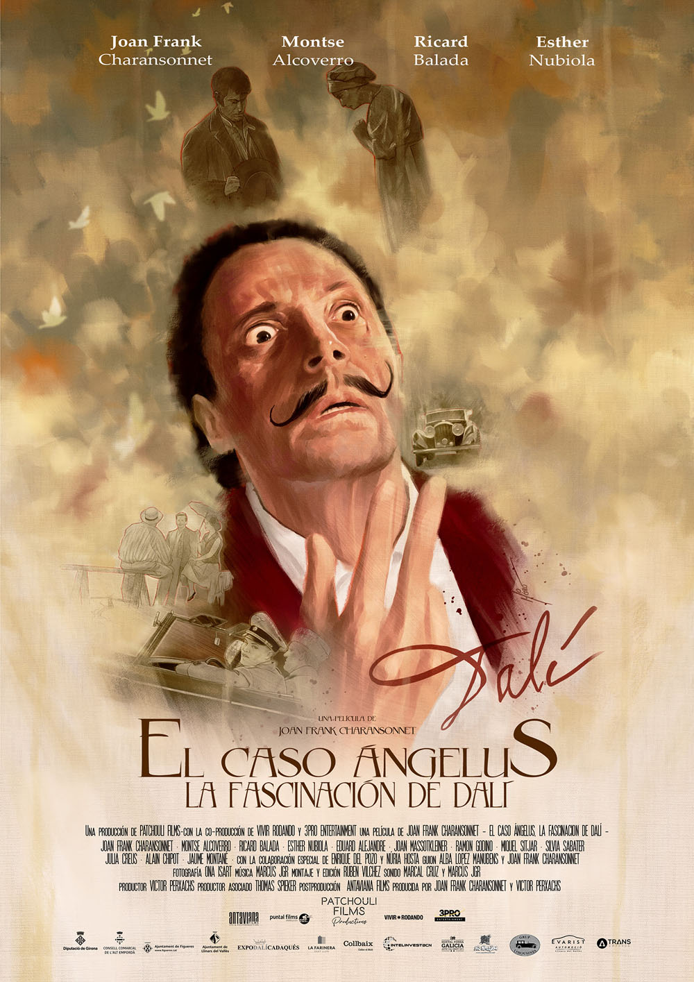 Póster de El caso Ángelus, la fascinación de Dalí