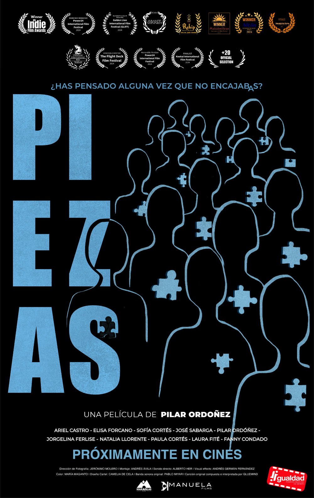 Póster de Piezas