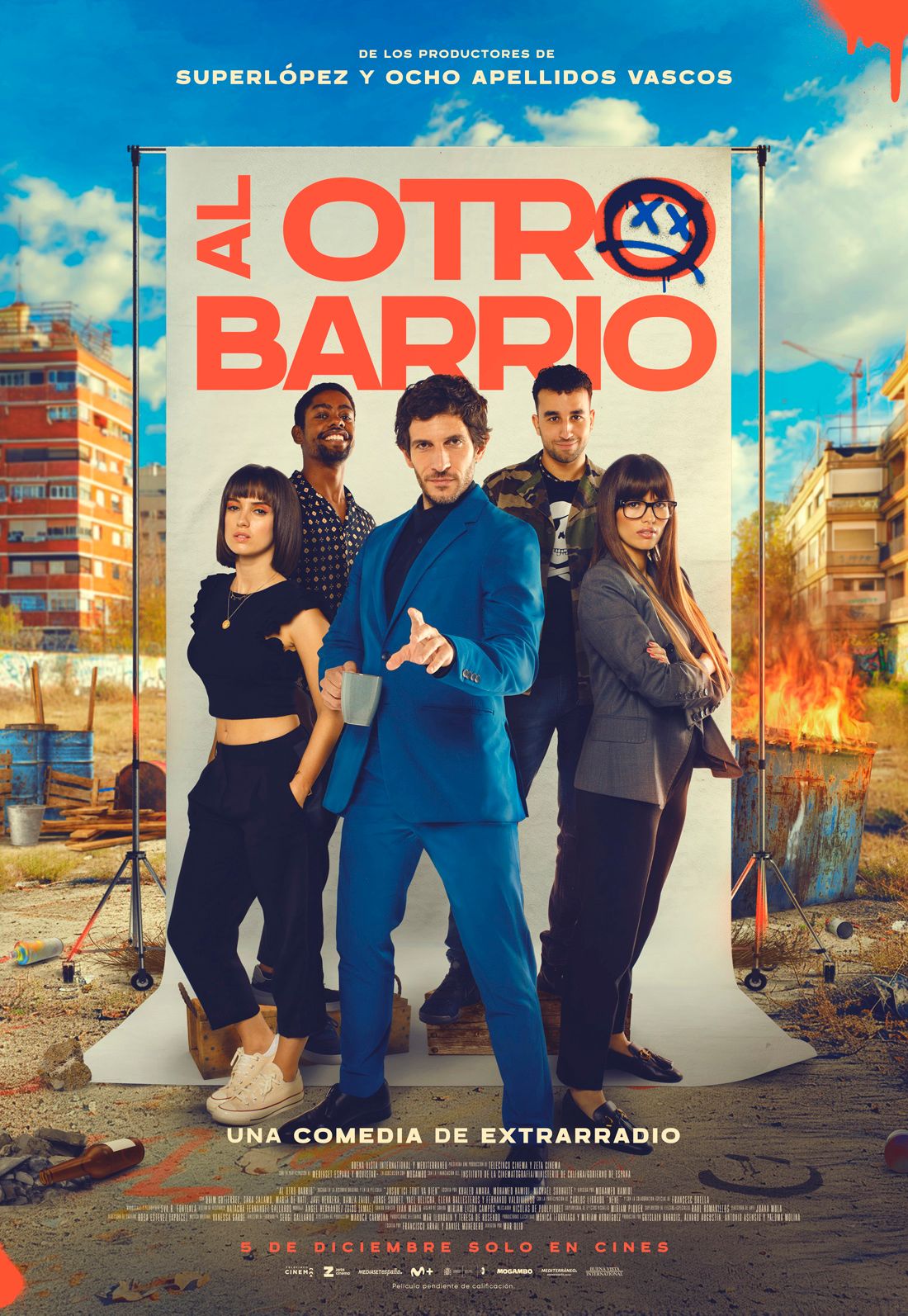 Póster de Al otro barrio