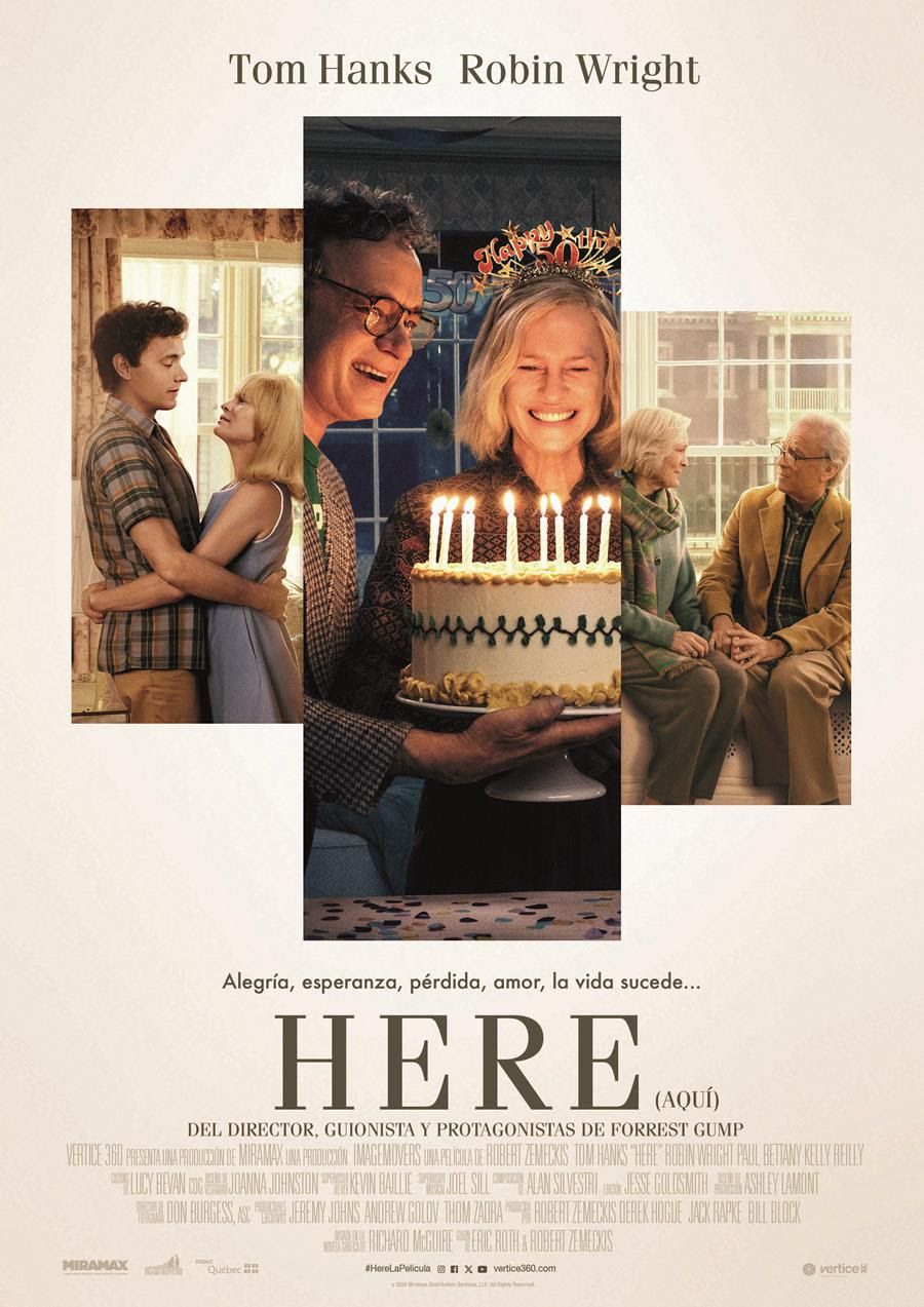 Póster de Here (Aquí)