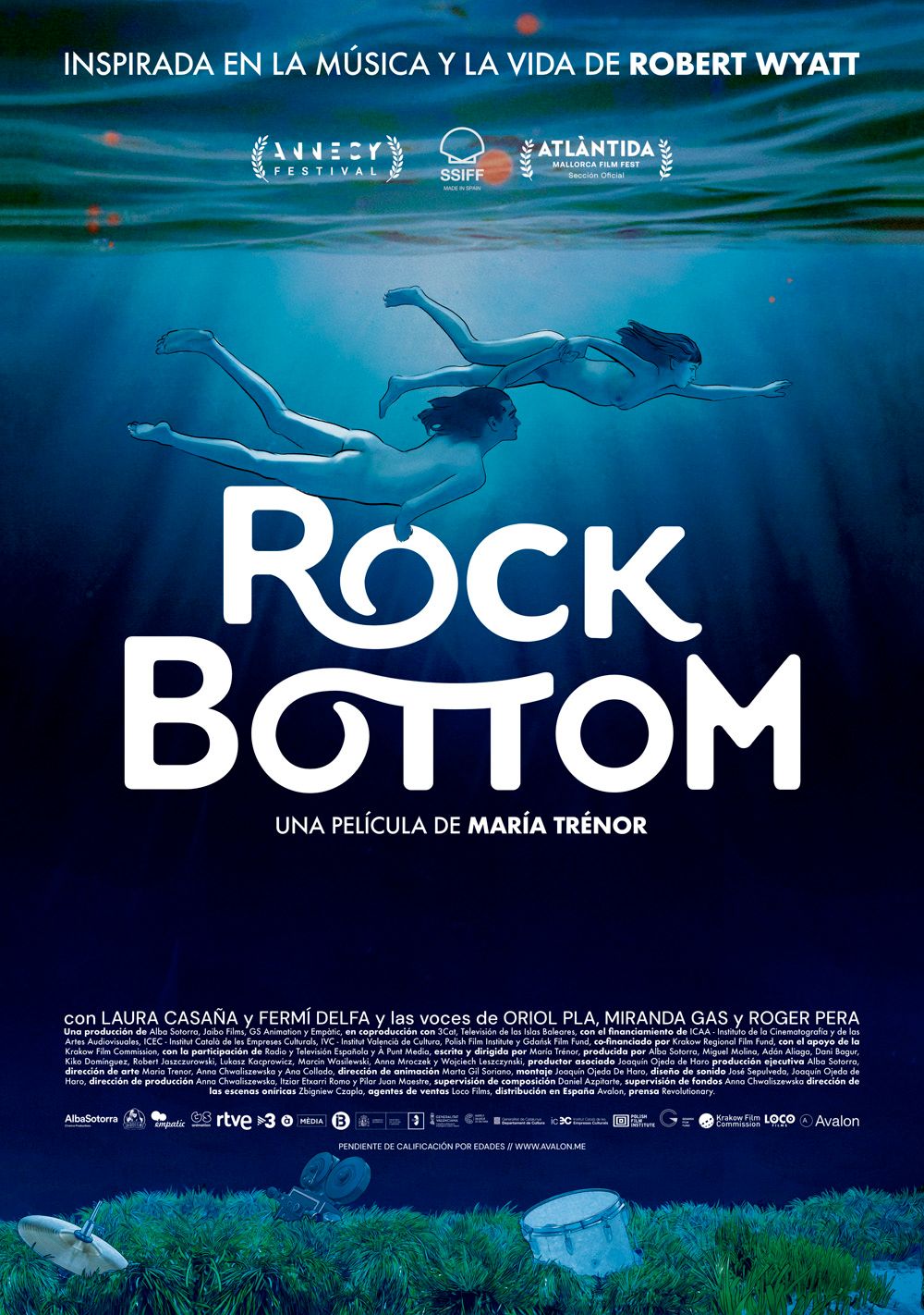 Póster de Rock Bottom