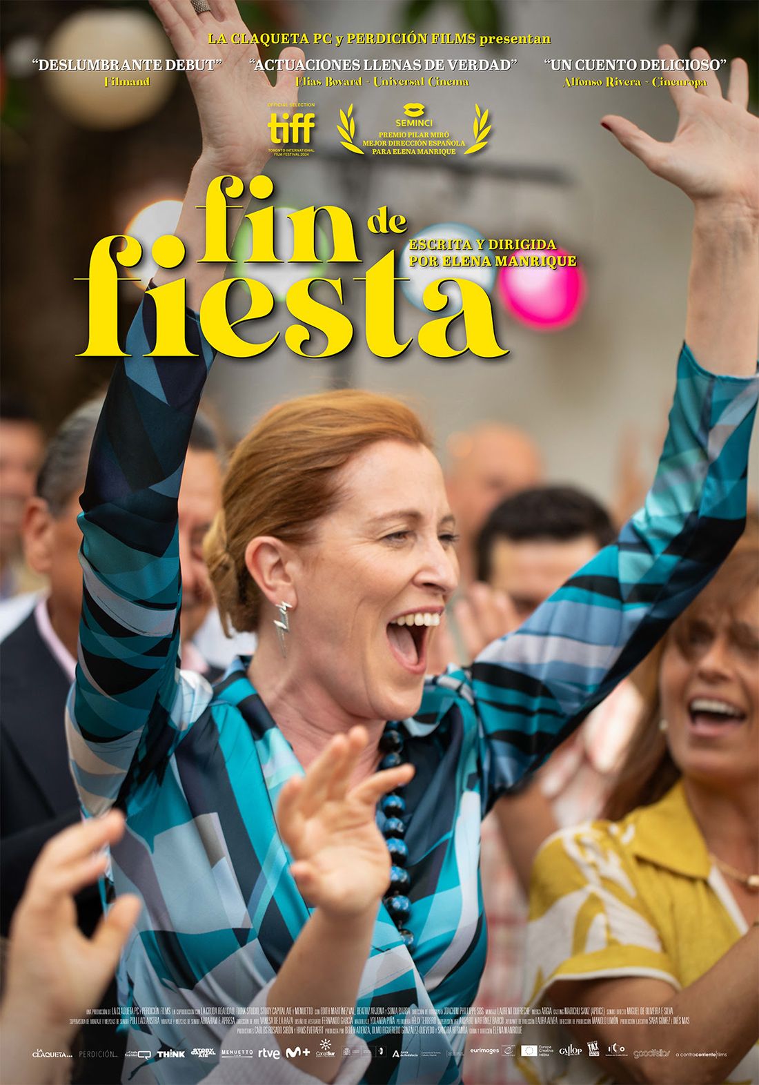 Póster de Fin de fiesta