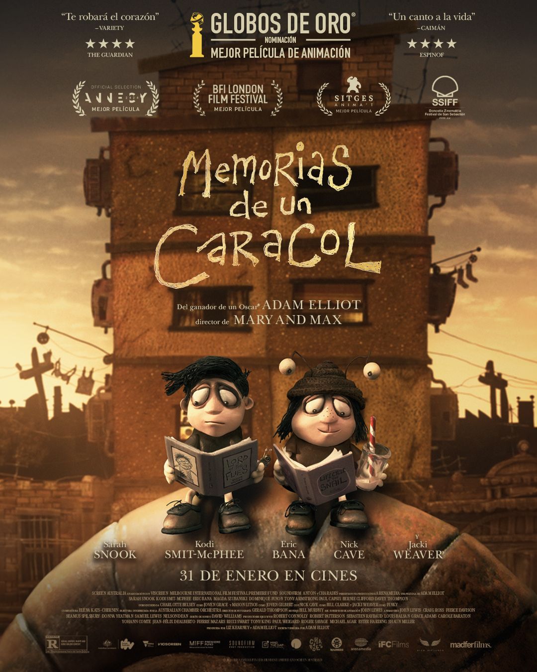 Póster de Memorias de un caracol