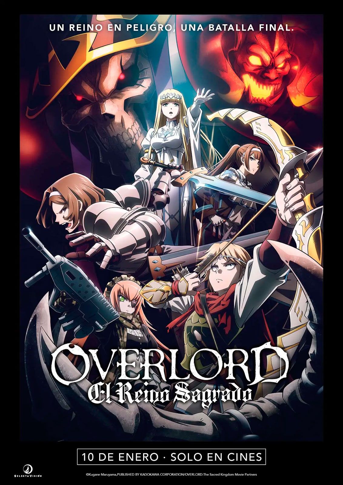 Póster de Overlord: El Reino sagrado
