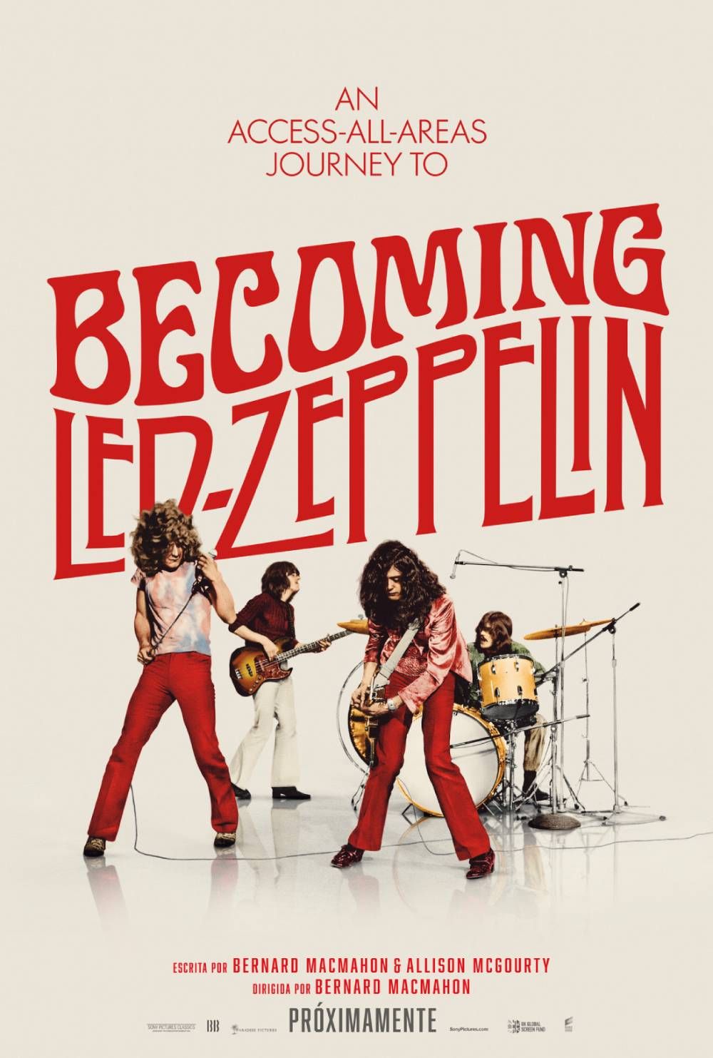 Póster de Becoming Led Zeppelin Póster de Becoming Led Zeppelin