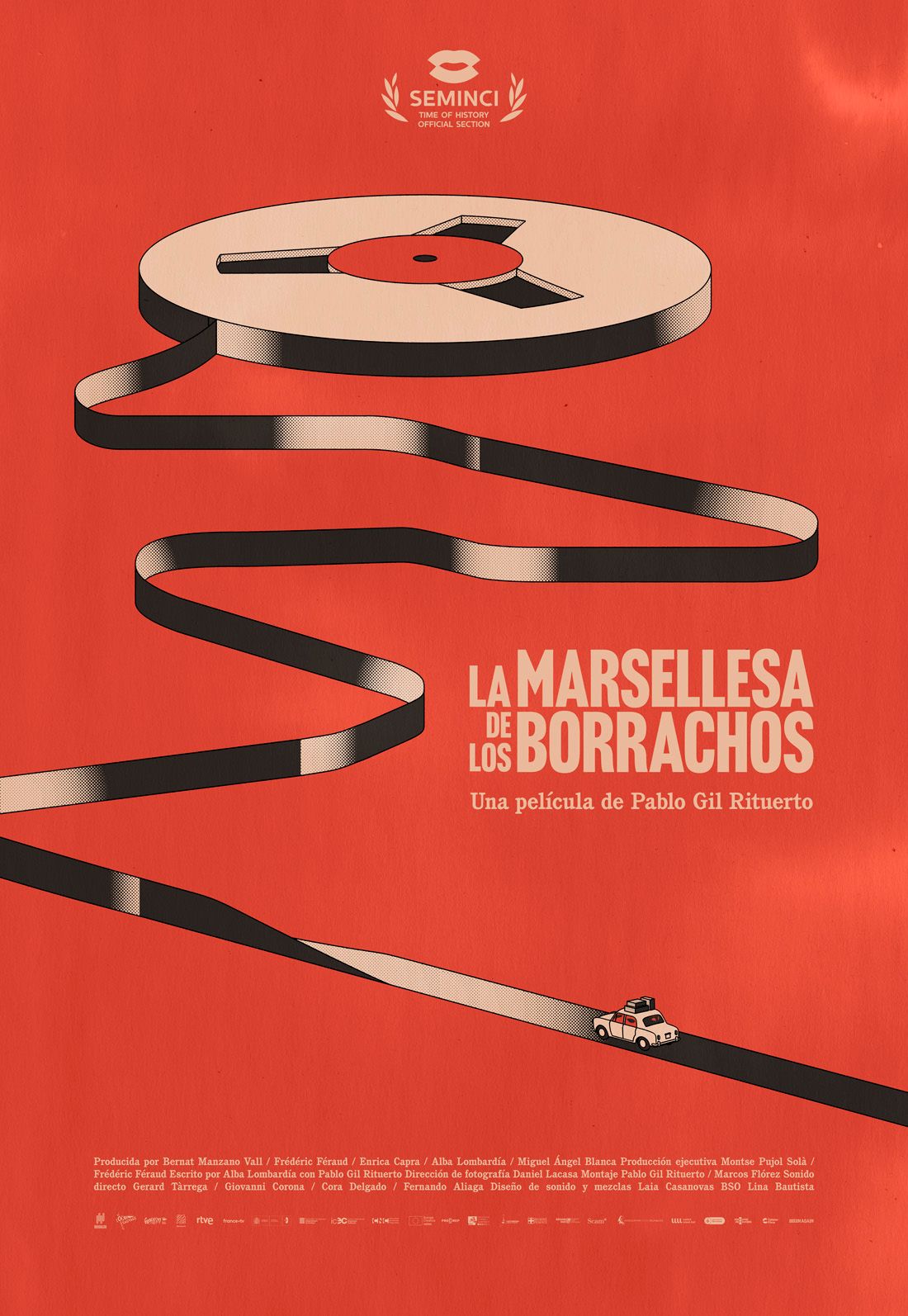 Póster de La marsellesa de los borrachos