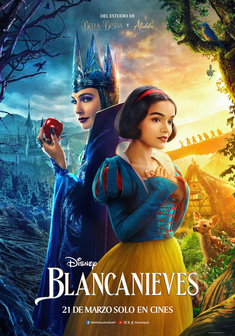 Ficha, tráiler y póster de Blancanieves
