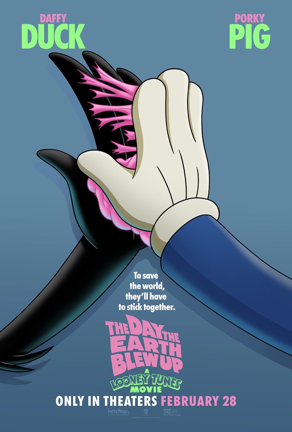 Póster de El día que la Tierra explotó. Una película de los Looney Tunes