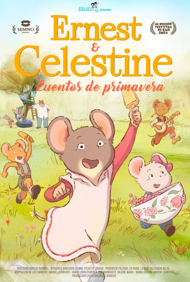 Póster de Ernest & Celestine: Cuentos de primavera Póster de Ernest & Celestine: Cuentos de primavera