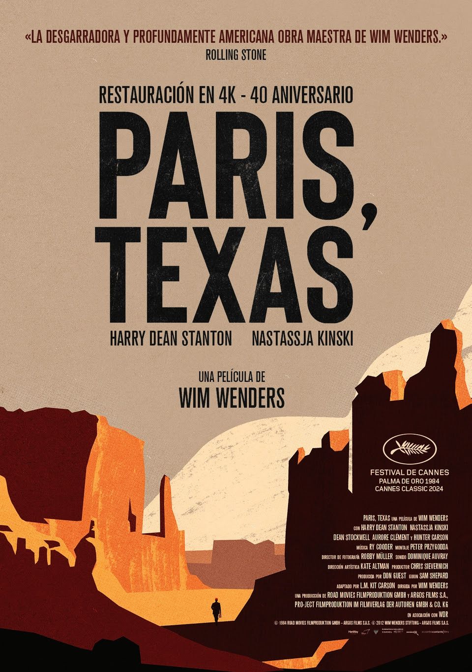 Póster de Paris, Texas