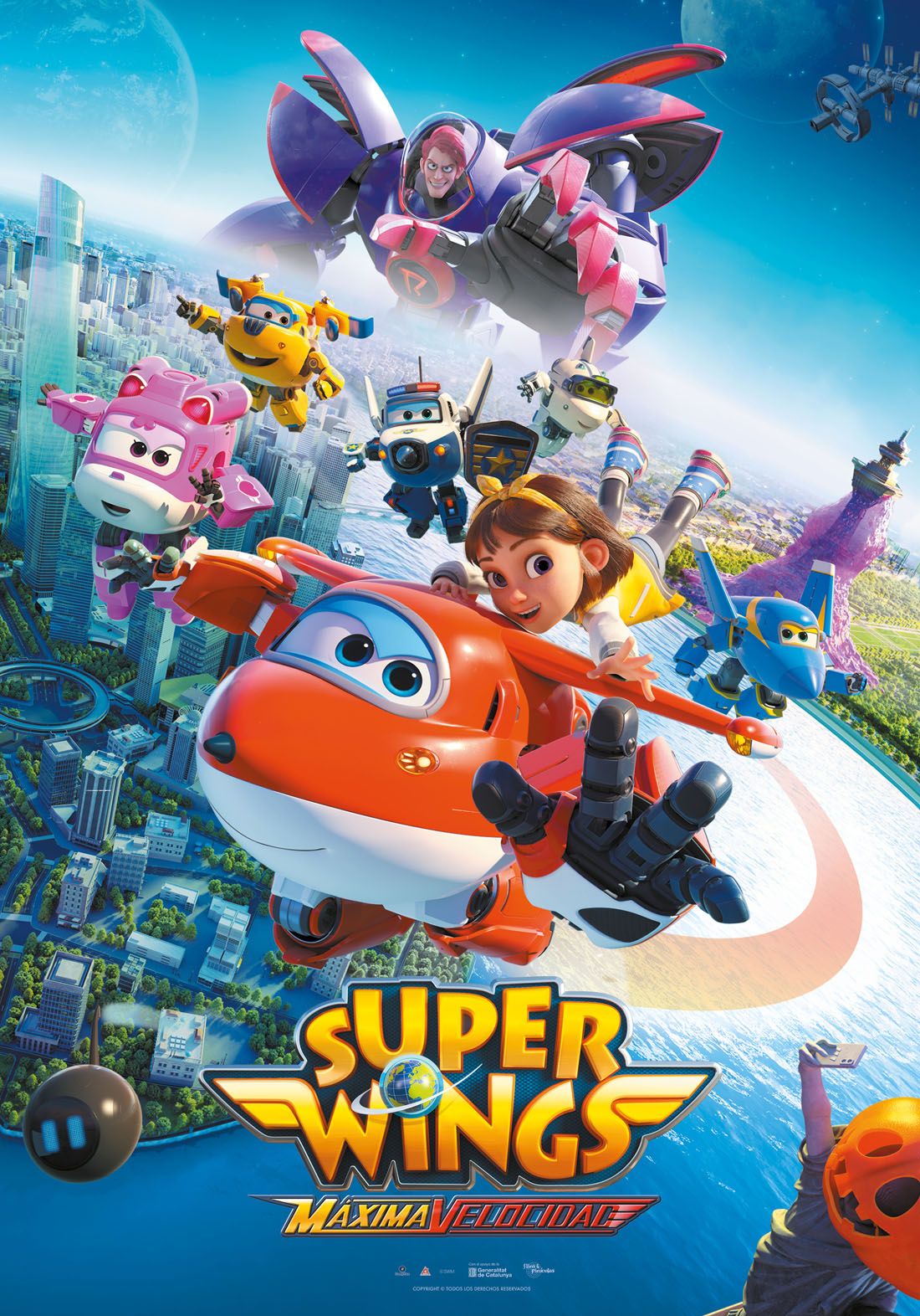 Póster de Super Wings: Máxima velocidad