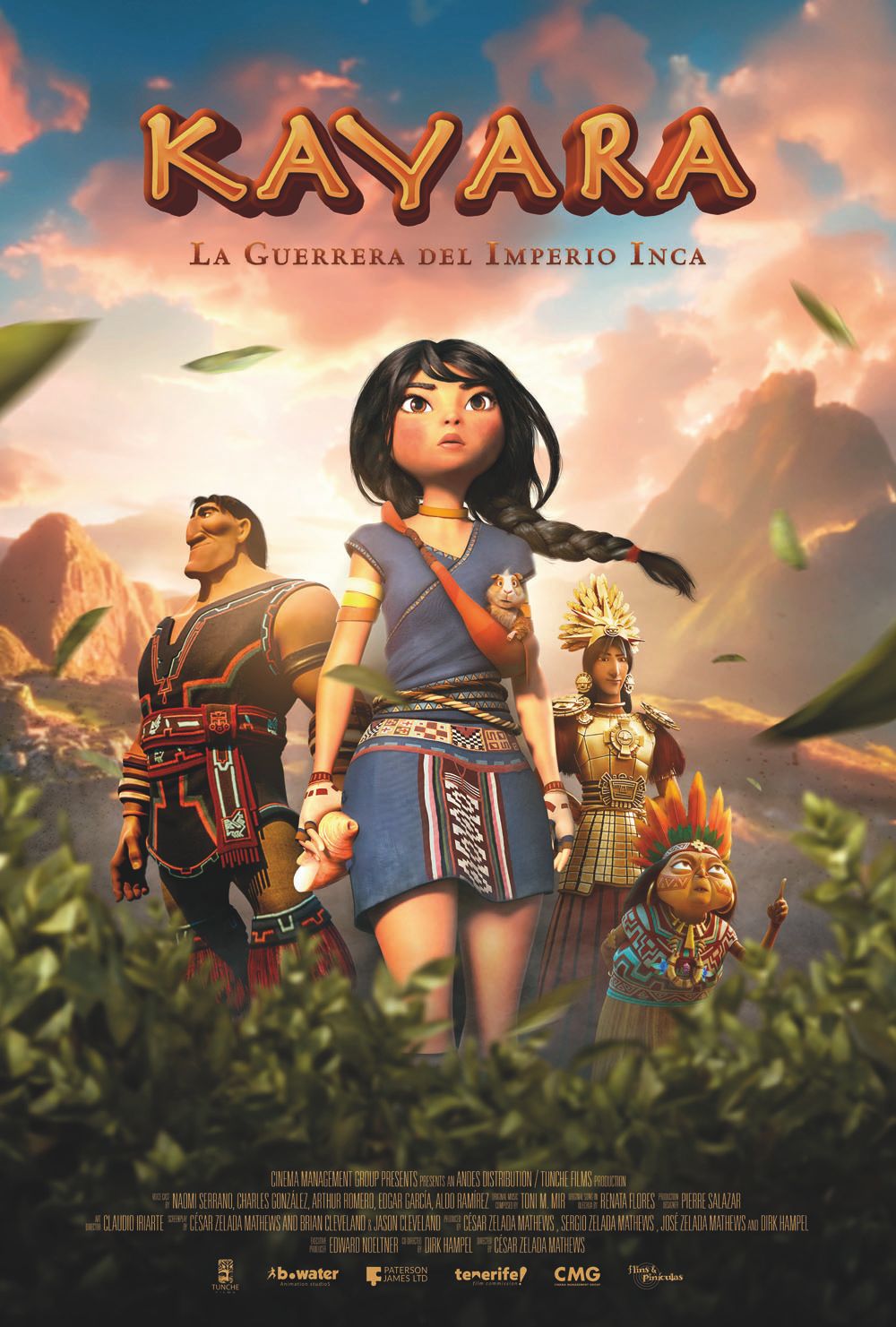 Ficha, tráiler y póster de Kayara, la guerrera del Imperio Inca