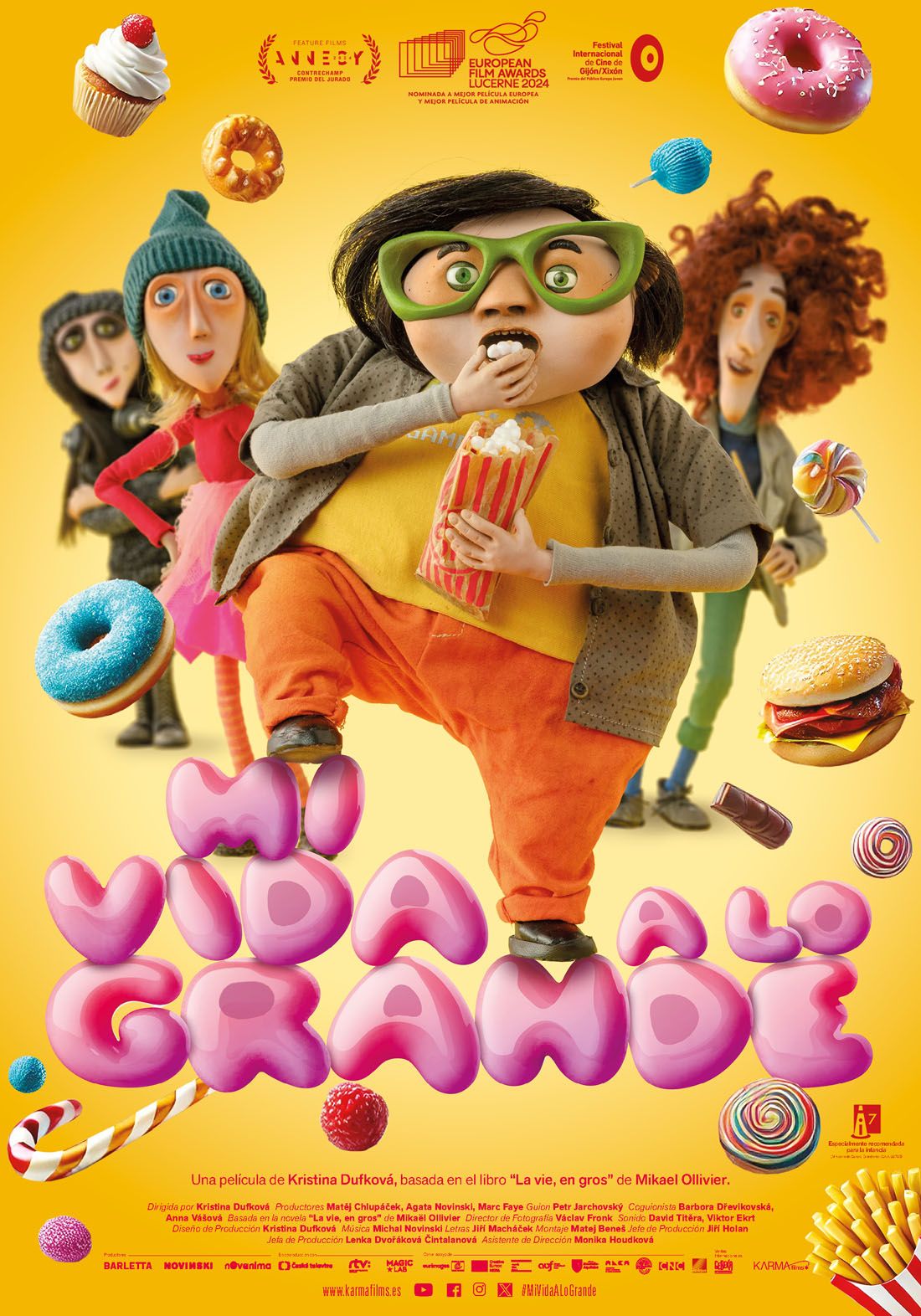 Ficha, tráiler y póster de Mi vida a lo grande