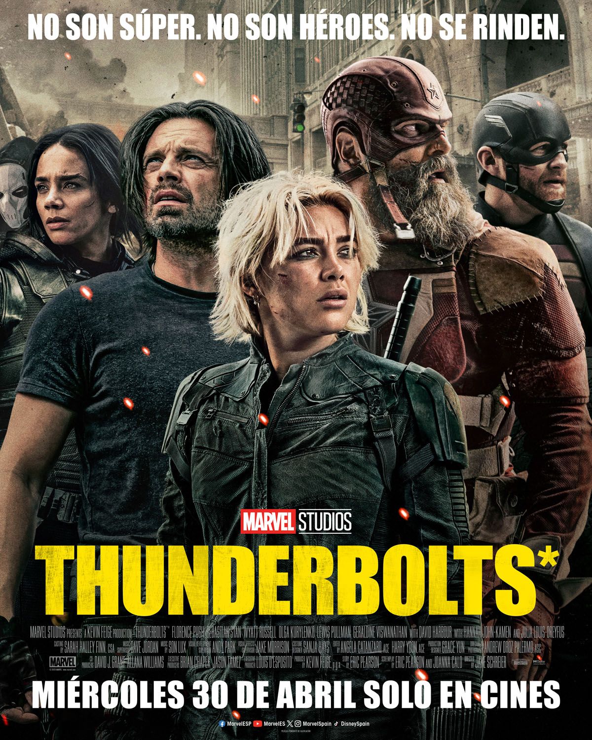 Ficha, tráiler y póster de Thunderbolts*