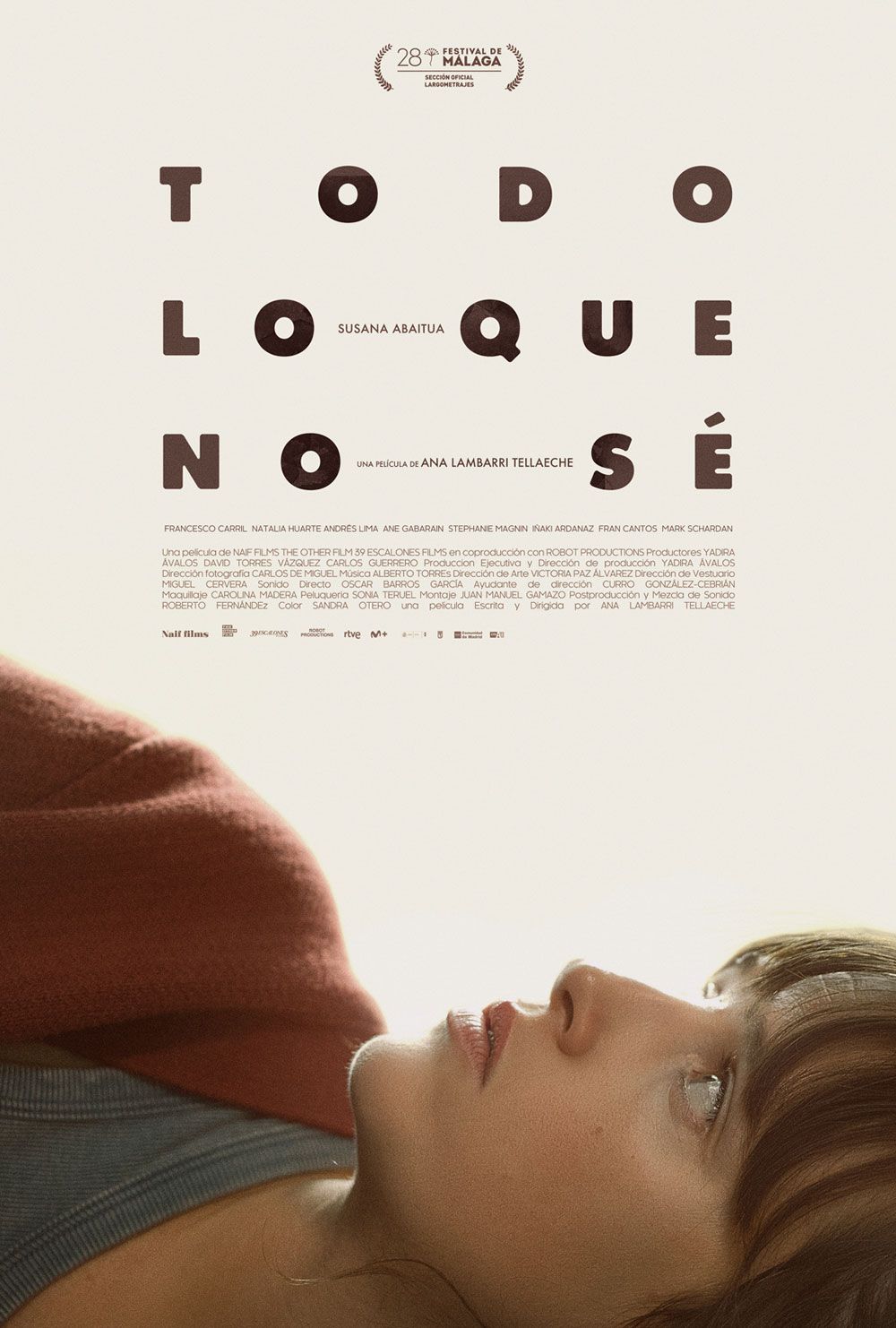 Ficha, tráiler y póster de Todo lo que no sé