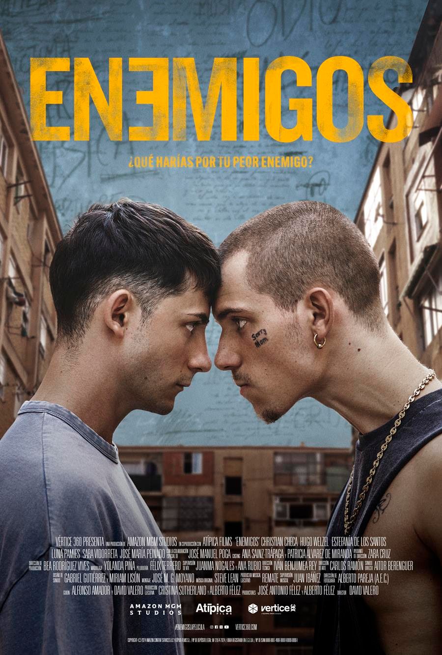 Ficha, tráiler y póster de Enemigos