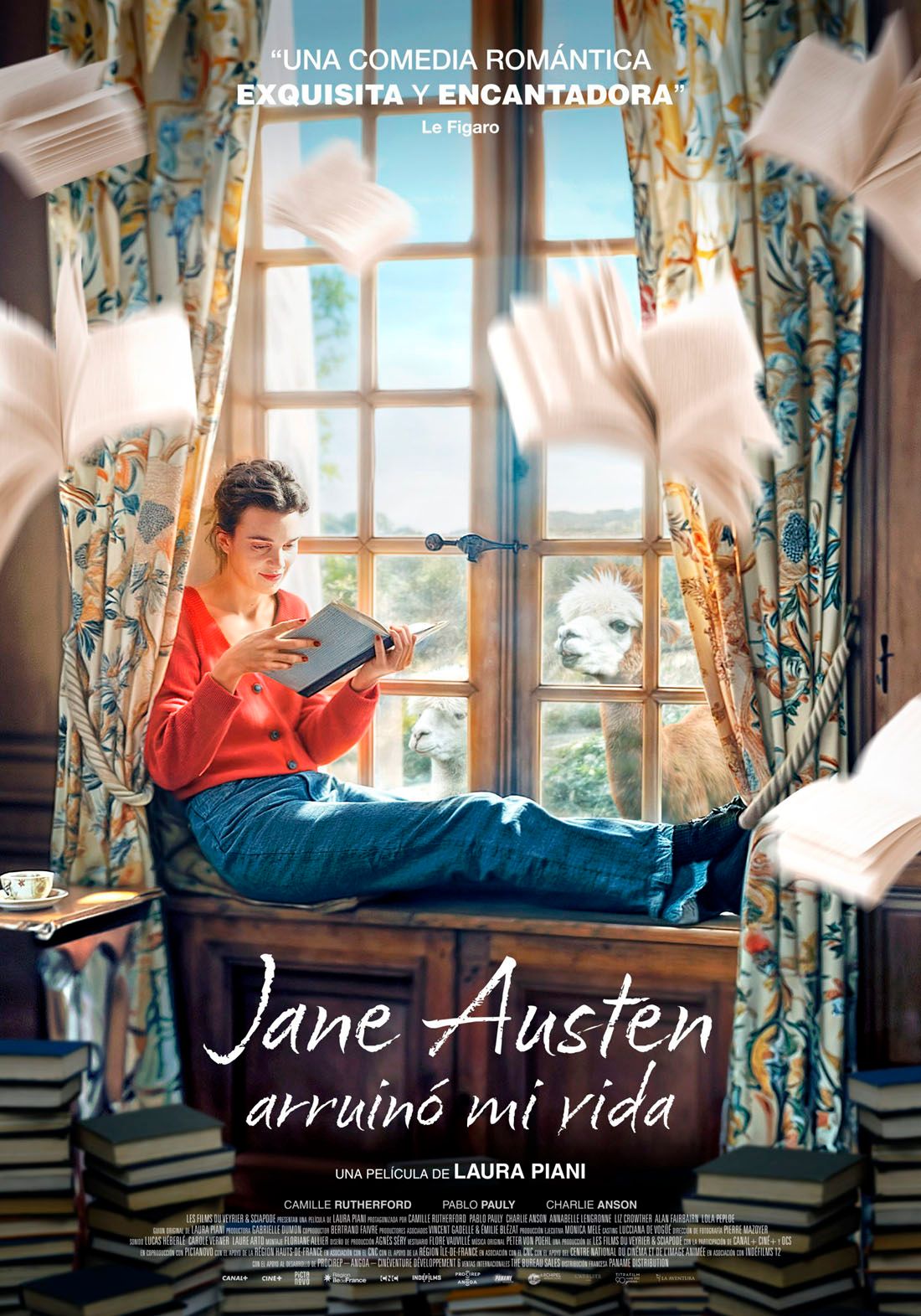 Ficha, tráiler y póster de Jane Austen arruinó mi vida