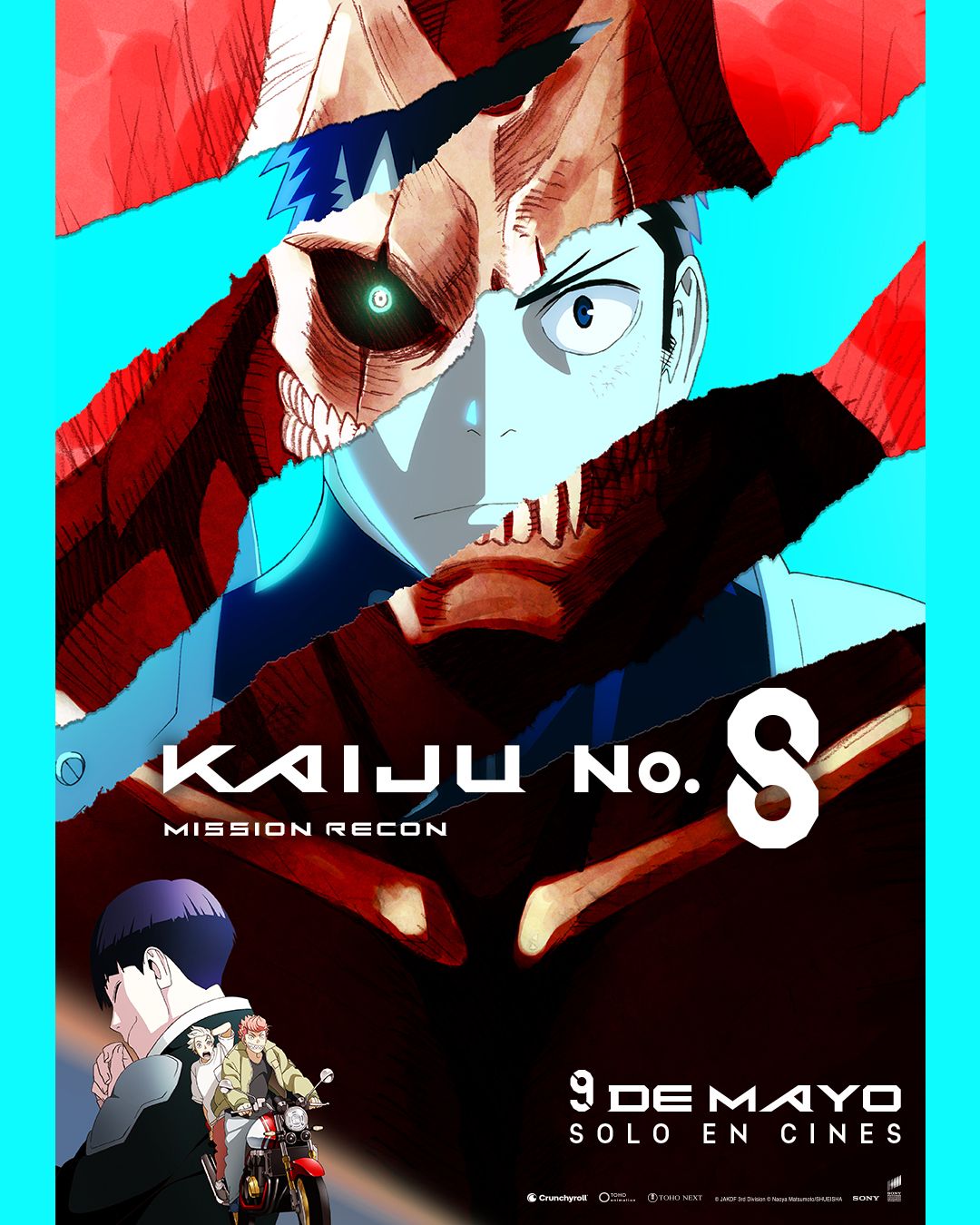Ficha, tráiler y póster de Kaiju No. 8: Misión de reconocimiento