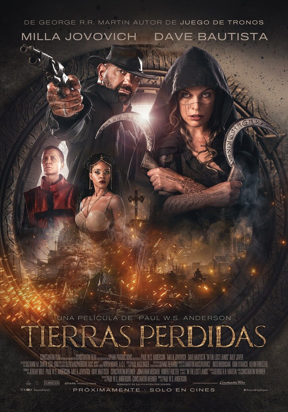 Ficha, tráiler y póster de Tierras perdidas