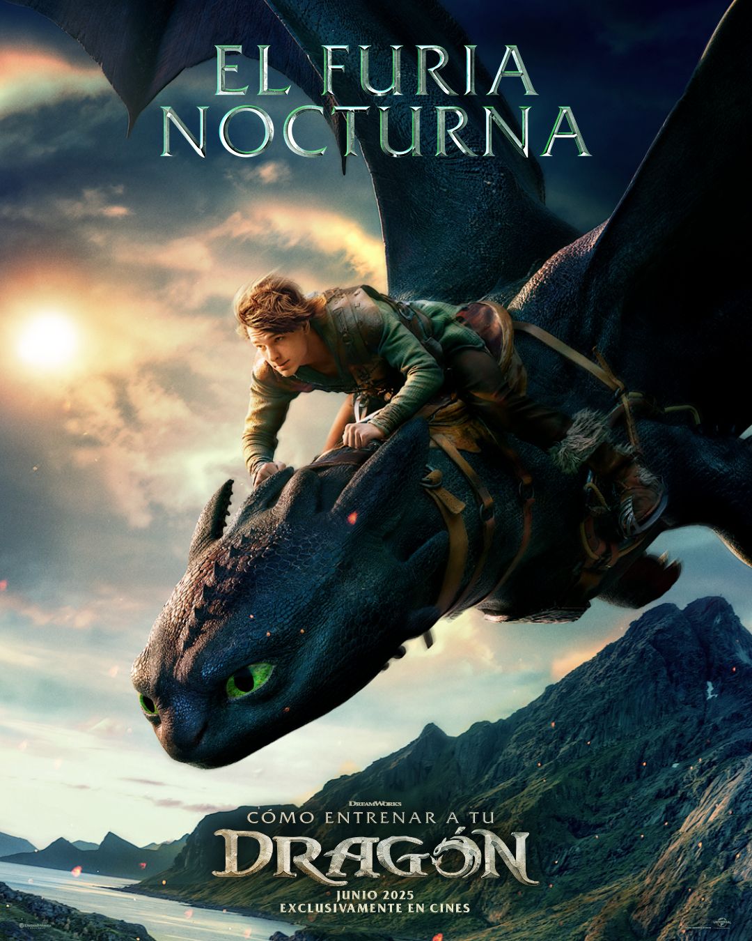 Ficha, tráiler y póster de Cómo entrenar a tu dragón