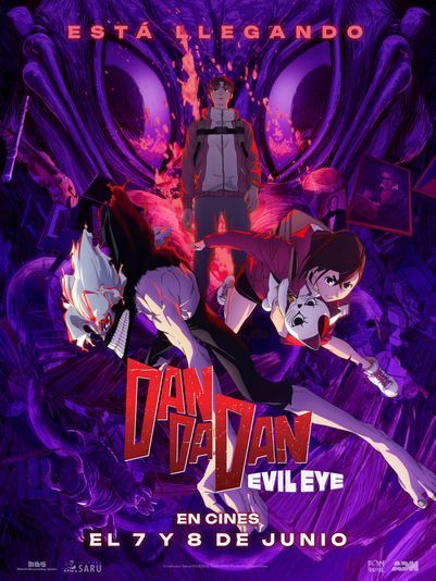Ficha, tráiler y póster de DAN DA DAN: Evil Eye