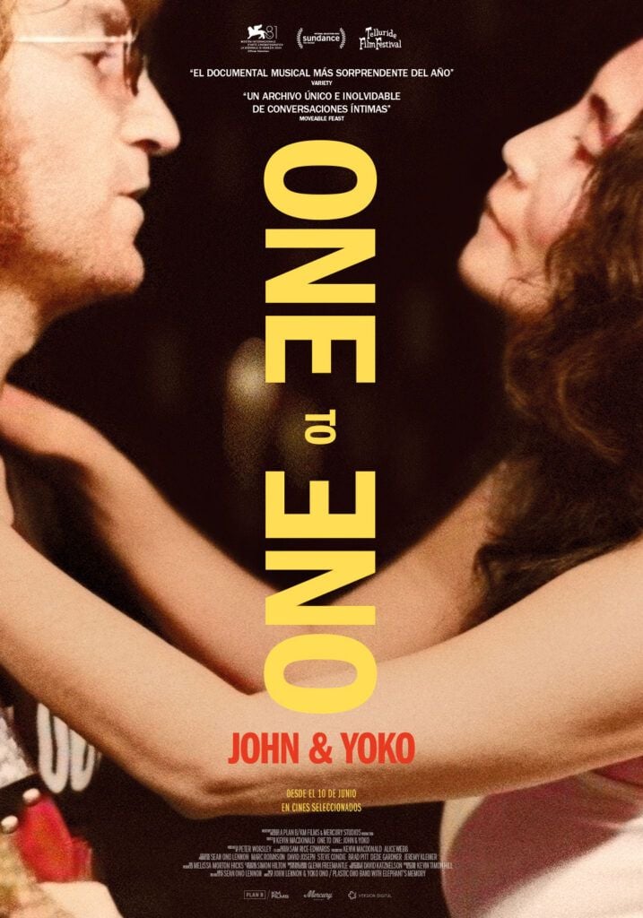 Ficha, tráiler y póster de One To One: John & Yoko