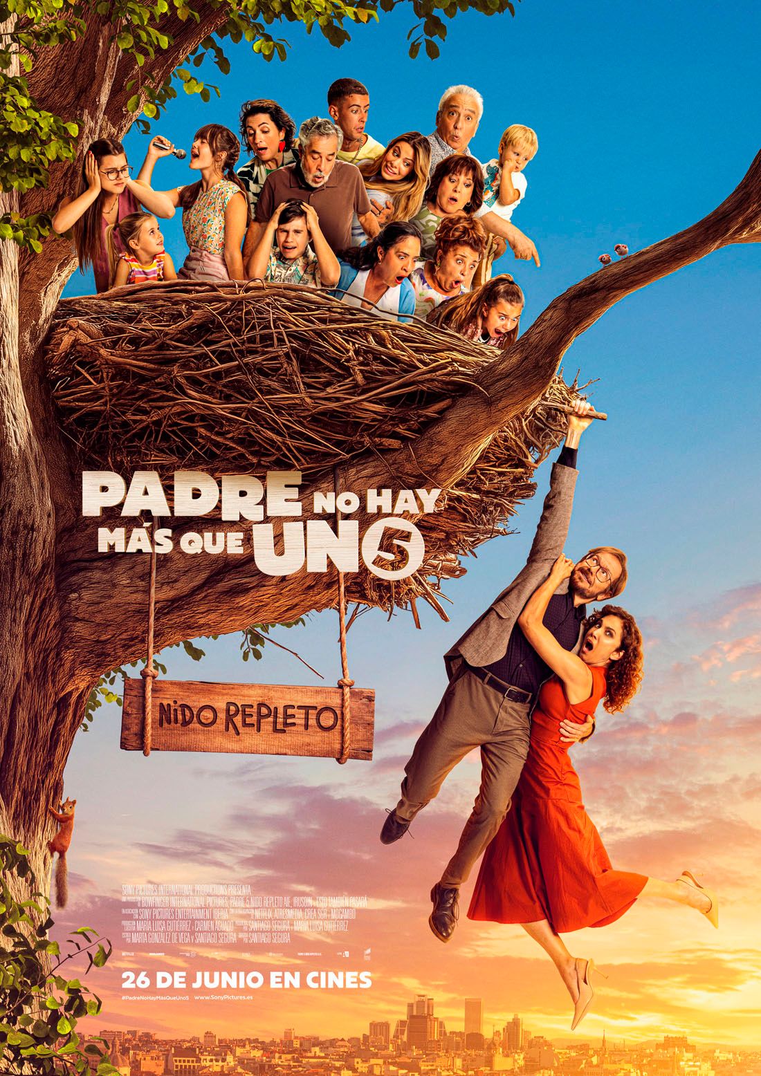 Ficha, tráiler y póster de Padre no hay mas que uno 5