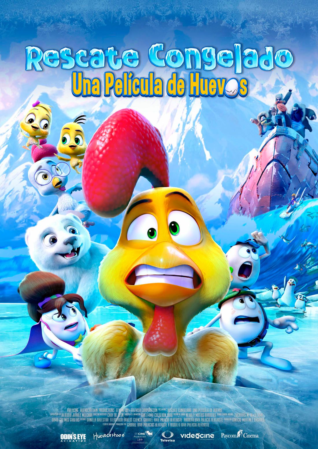 Ficha, tráiler y póster de Rescate congelado. Una película de huevos