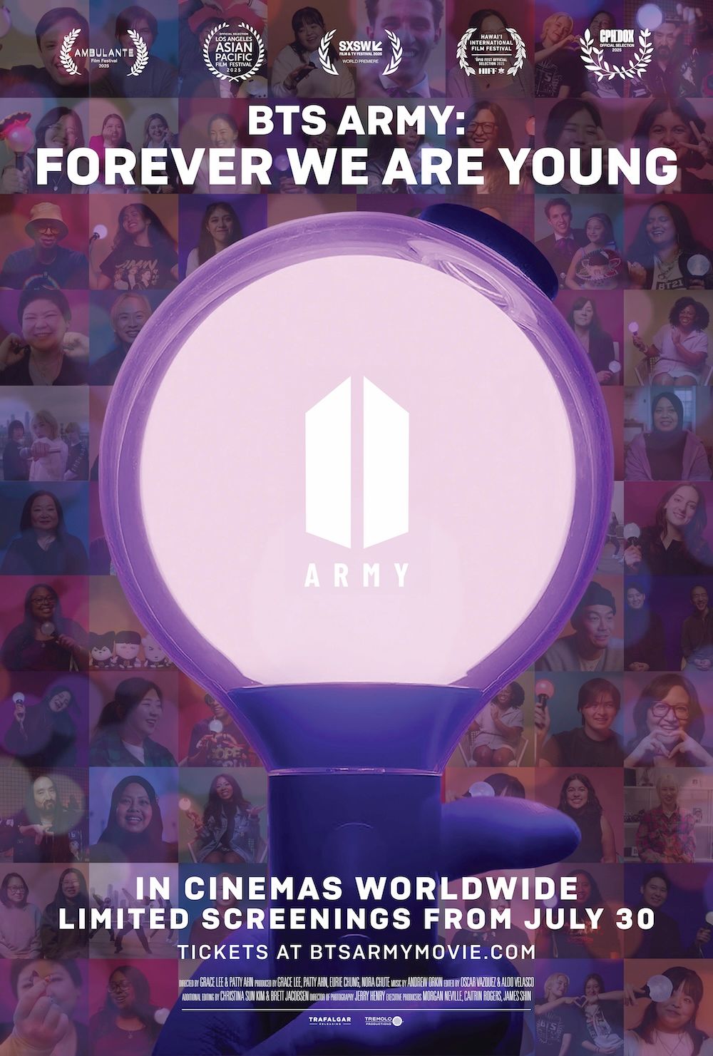 Ficha, tráiler y póster de BTS Army: Forever We Are Young