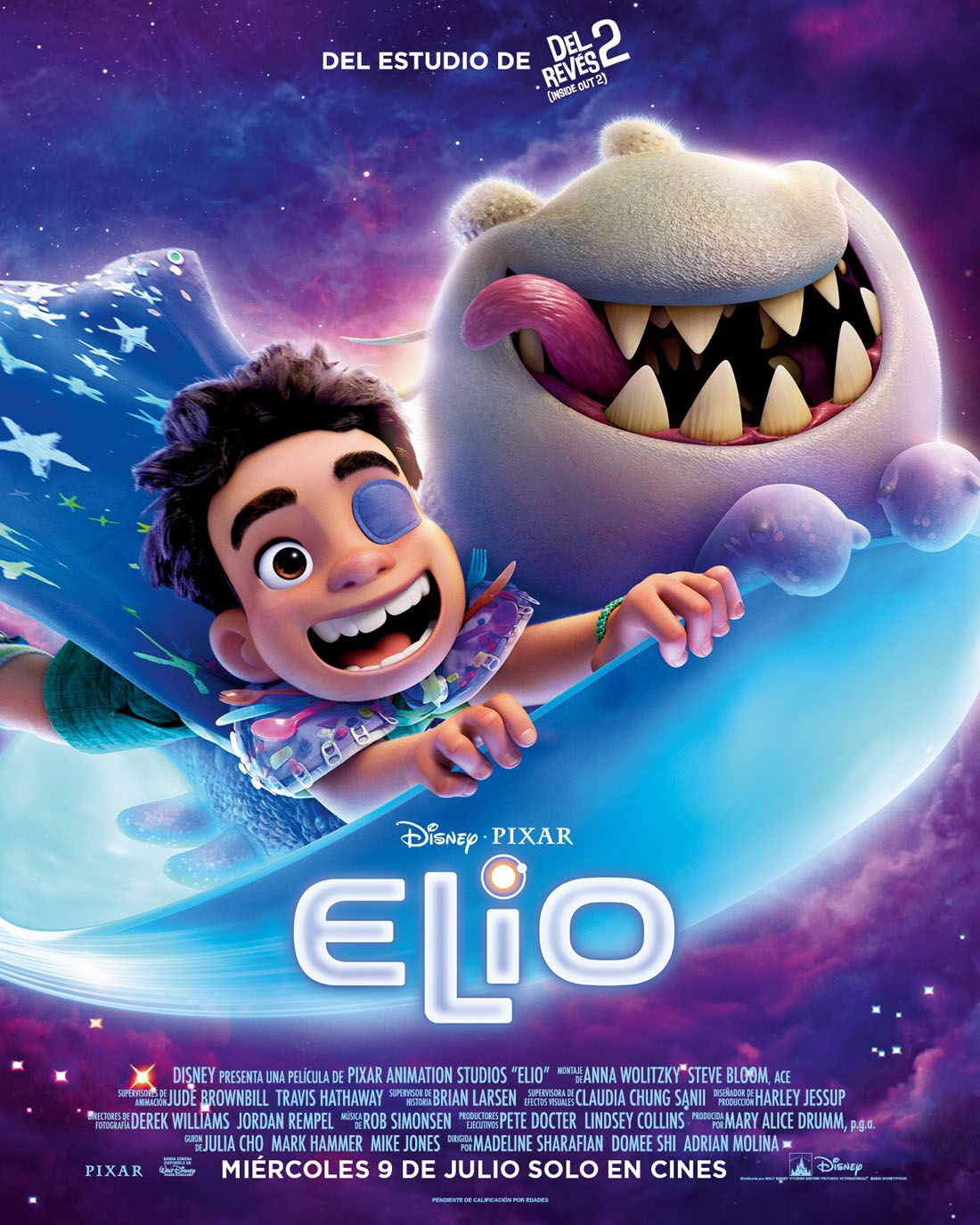 Ficha, tráiler y póster de Elio