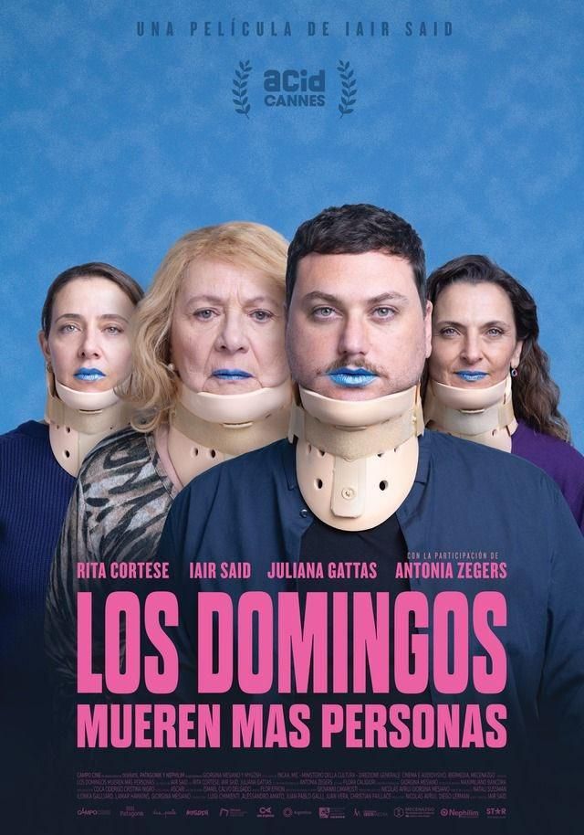 Ficha, tráiler y póster de Los domingos mueren más personas