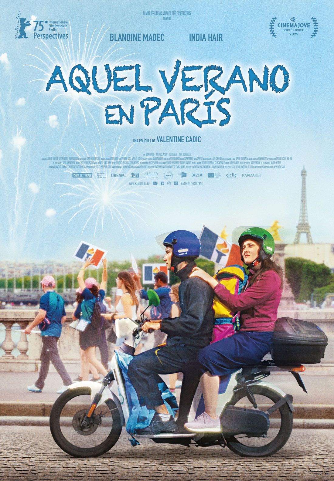 Ficha, tráiler y póster de Aquel verano en París
