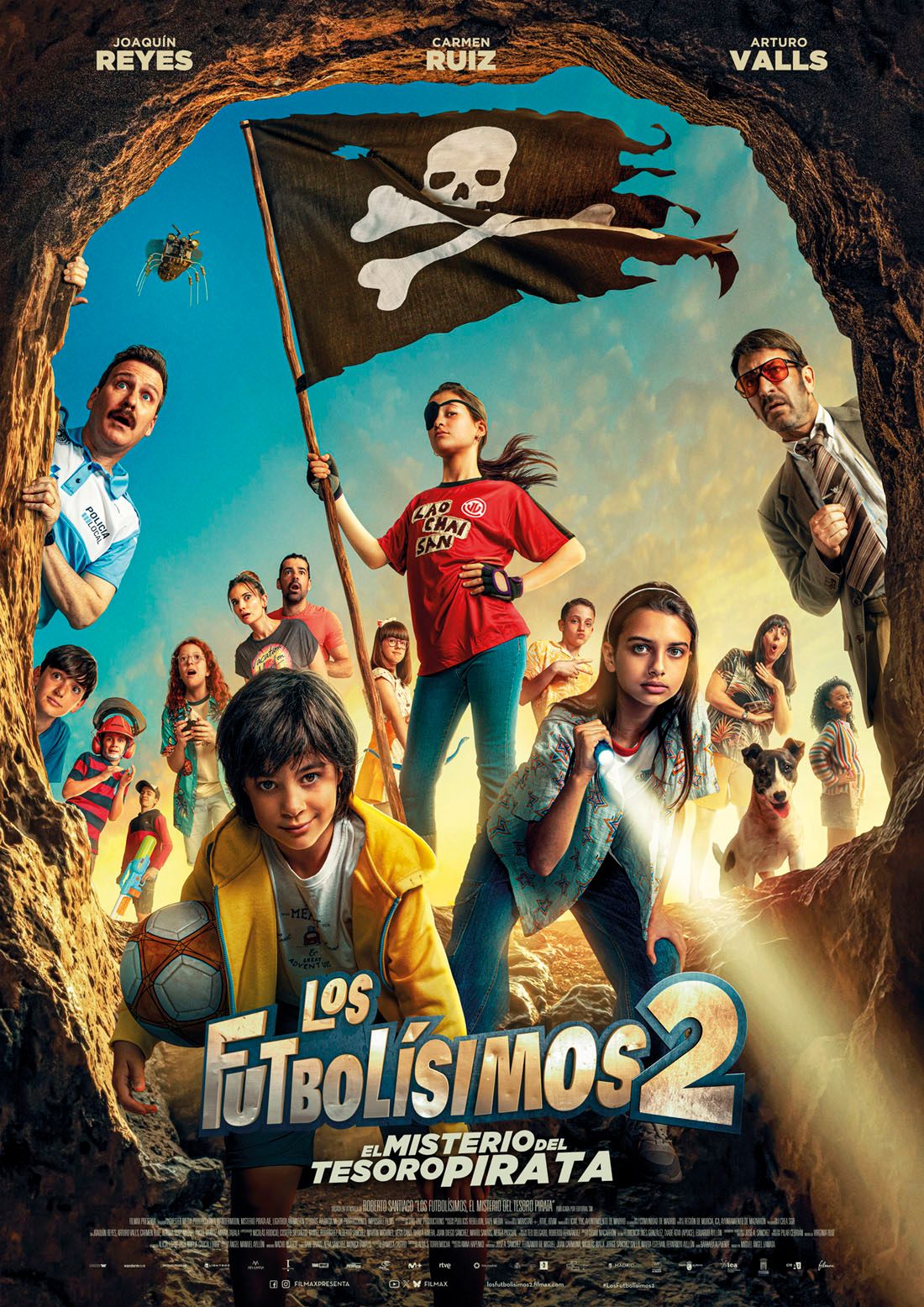 Ficha, tráiler y póster de Los Futbolísimos 2: El misterio del tesoro pirata