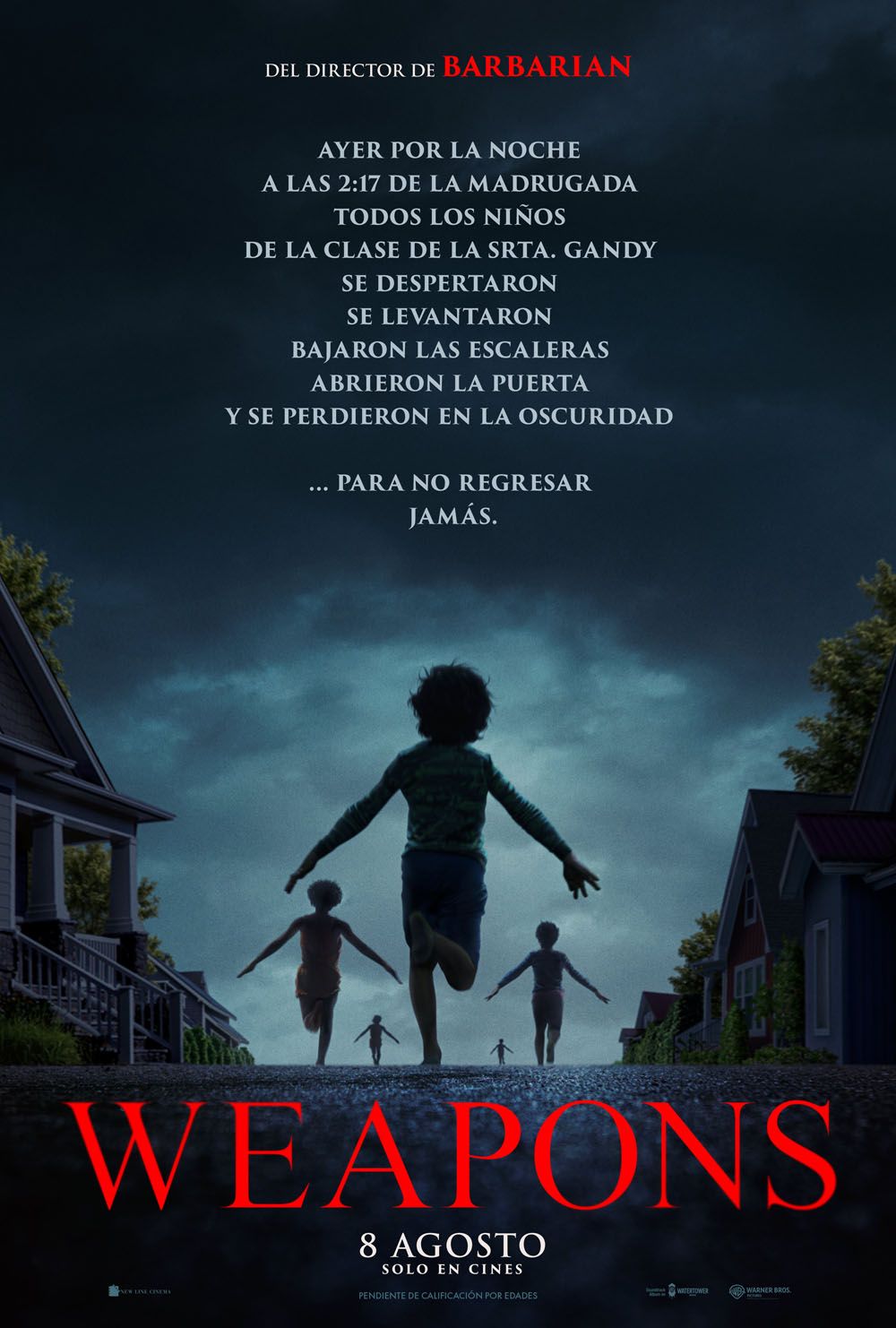 Ficha, tráiler y póster de Weapons