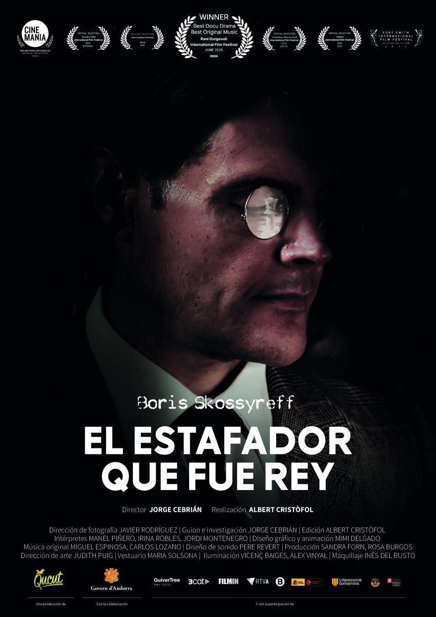 Ficha, tráiler y póster de Boris Skossyreff, l'estafador que va ser rei