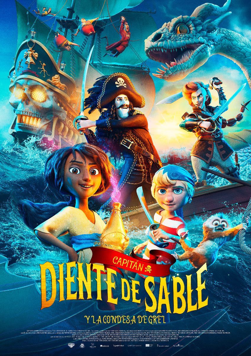 Ficha, tráiler y póster de Capitán Diente de Sable y la Condesa de Grel