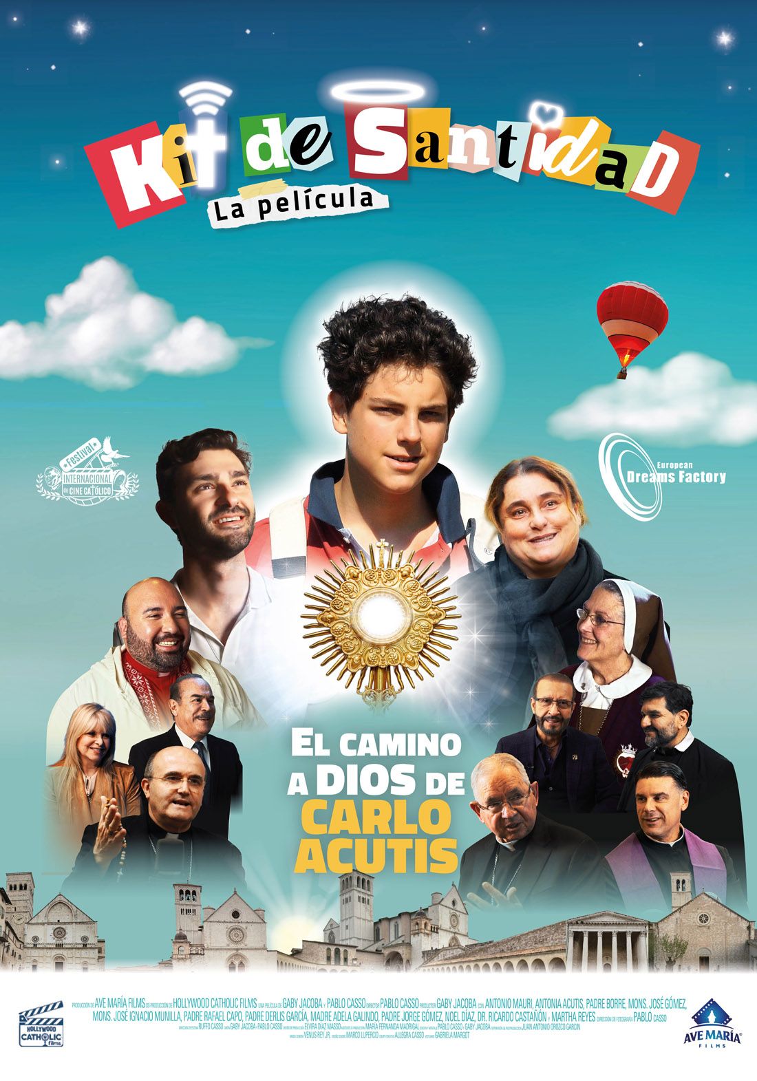 Ficha, tráiler y póster de Kit de santidad