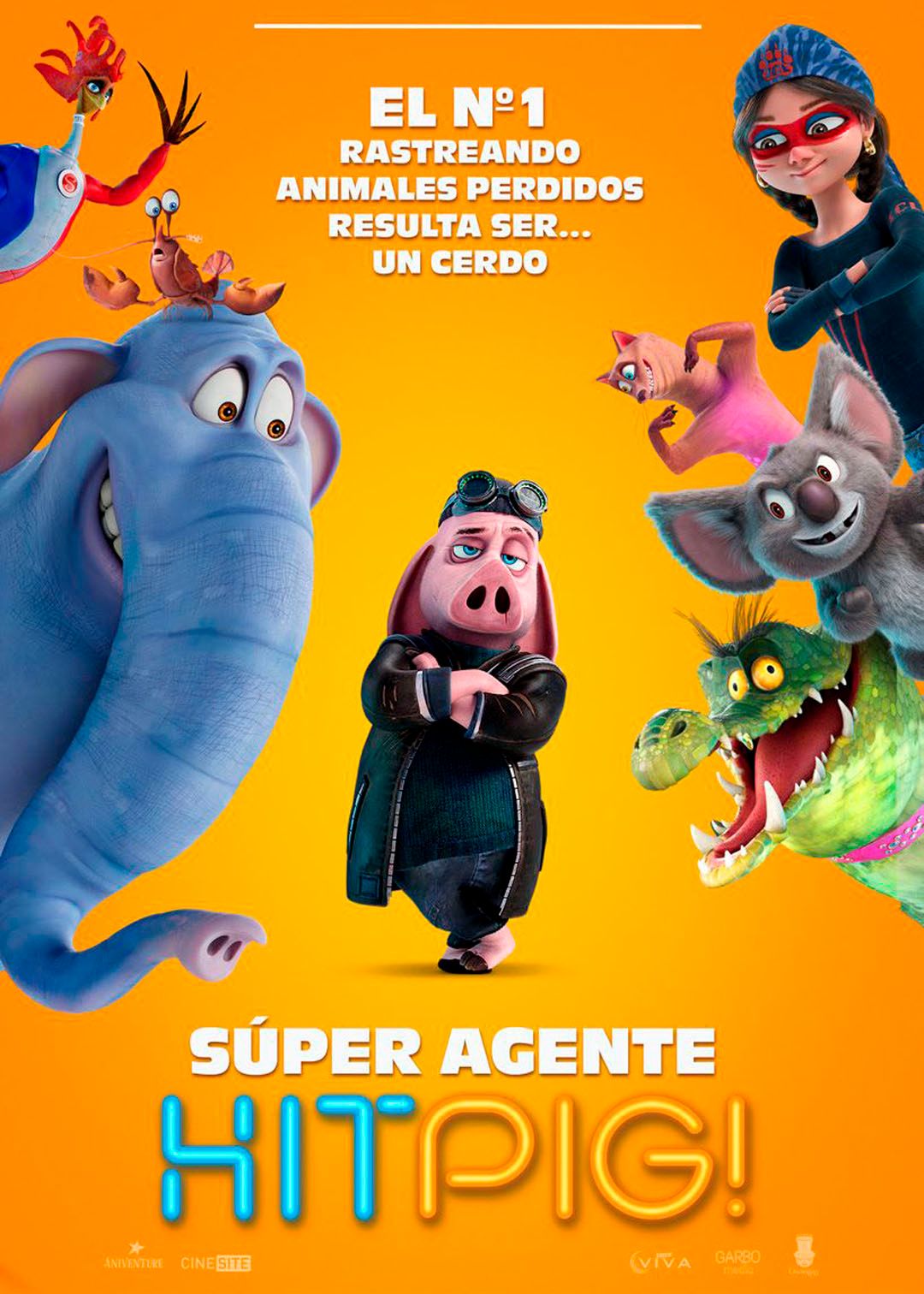 Ficha, tráiler y póster de Super agente Hitpig