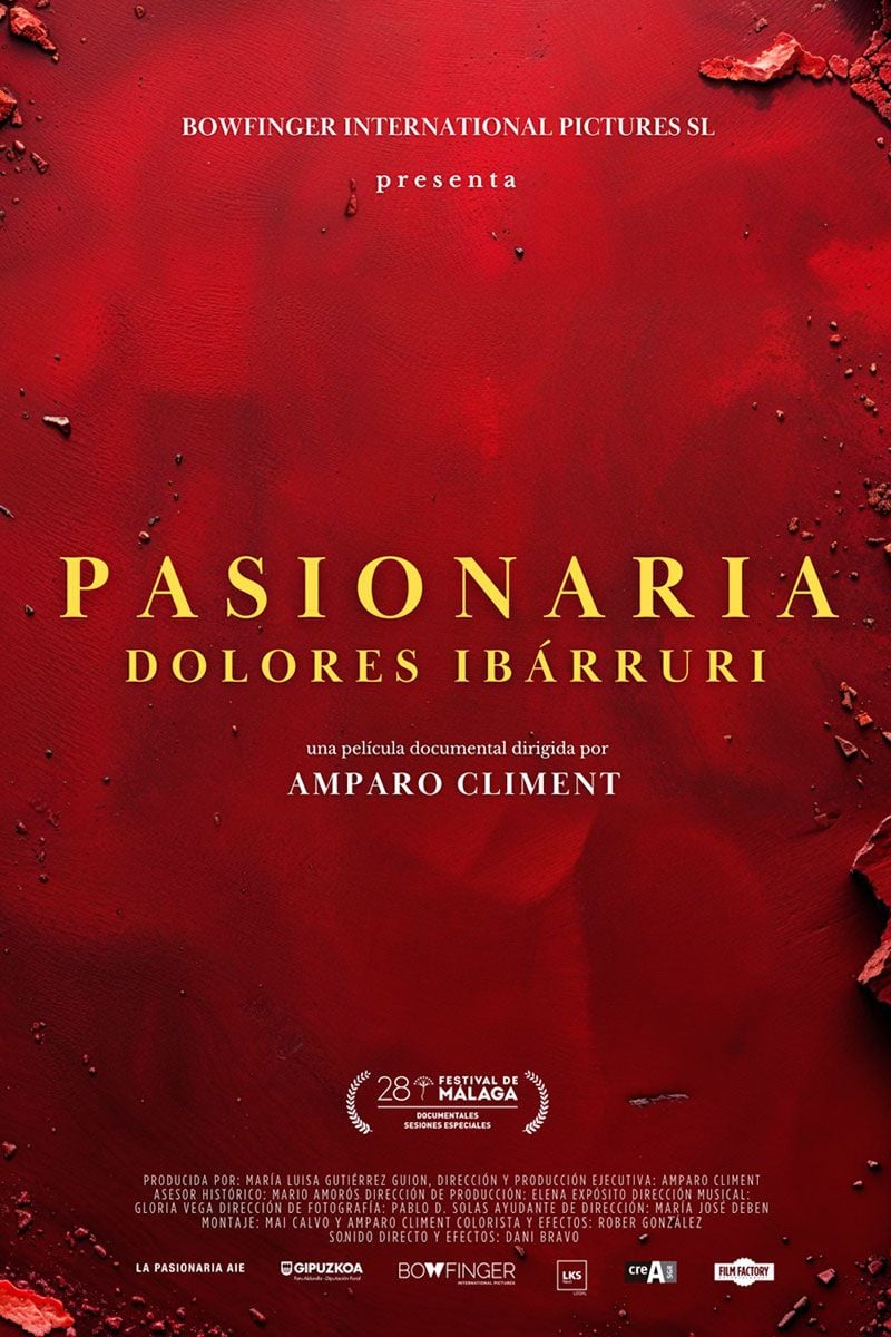 Ficha, tráiler y póster de Dolores Ibárruri, Pasionaria