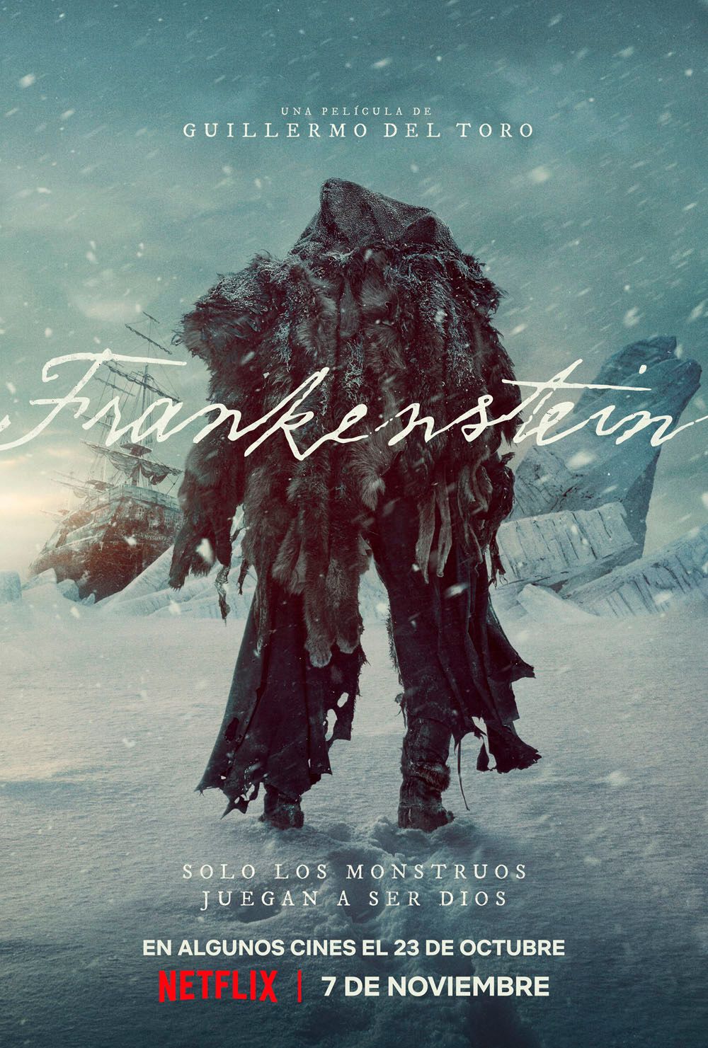 Ficha, tráiler y póster de Frankenstein