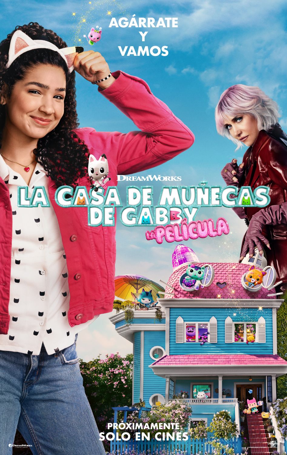 Ficha, tráiler y póster de La casa de muñecas de Gabby: La película
