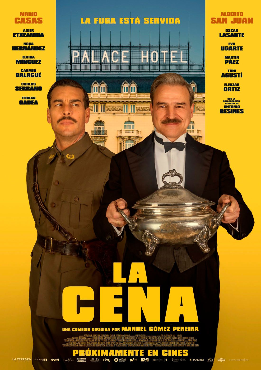 Ficha, tráiler y póster de La cena