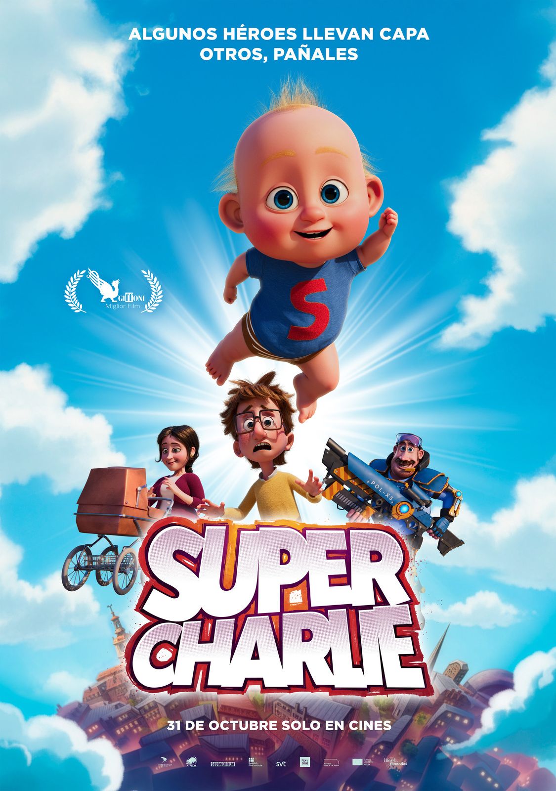Ficha, tráiler y póster de Super Charlie