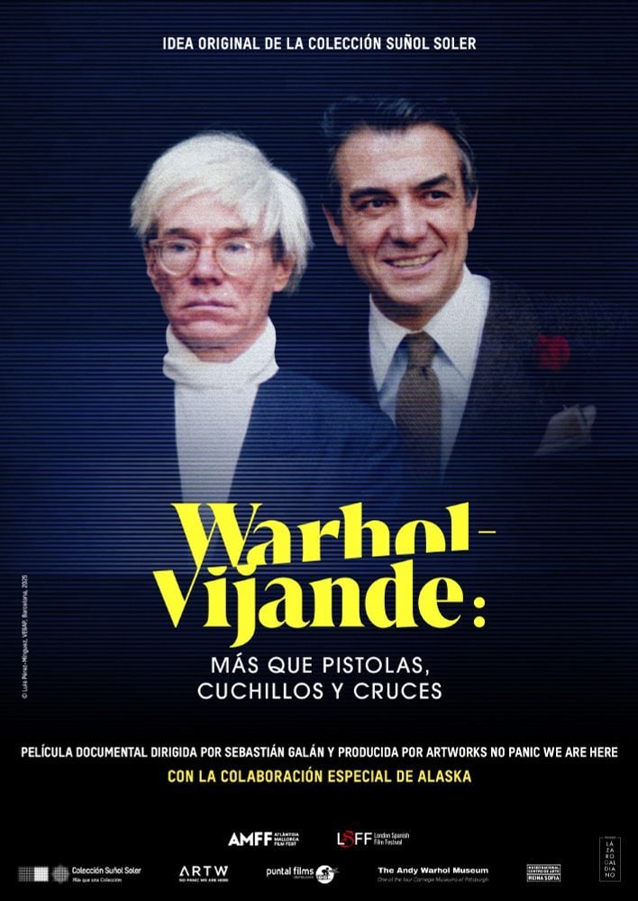 Ficha, tráiler y póster de Warhol-Vijande: Más que pistolas, cuchillos y cruces
